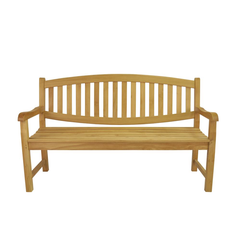 Kingston 3-Seater Bench By Anderson Teak | Outdoor Stools & Benches | Modishstore - 3