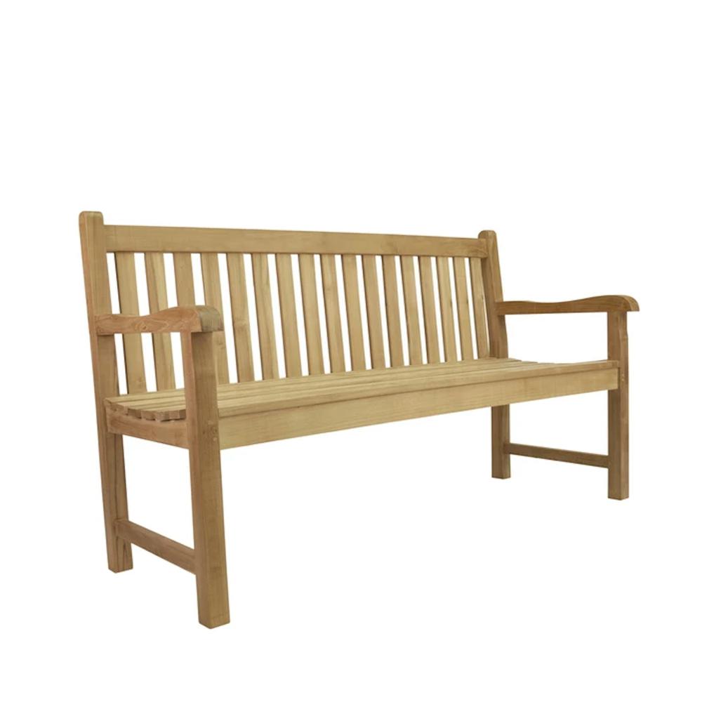 Classic Bench BH-005S By Anderson Teak | Outdoor Stools & Benches | Modishstore - 2