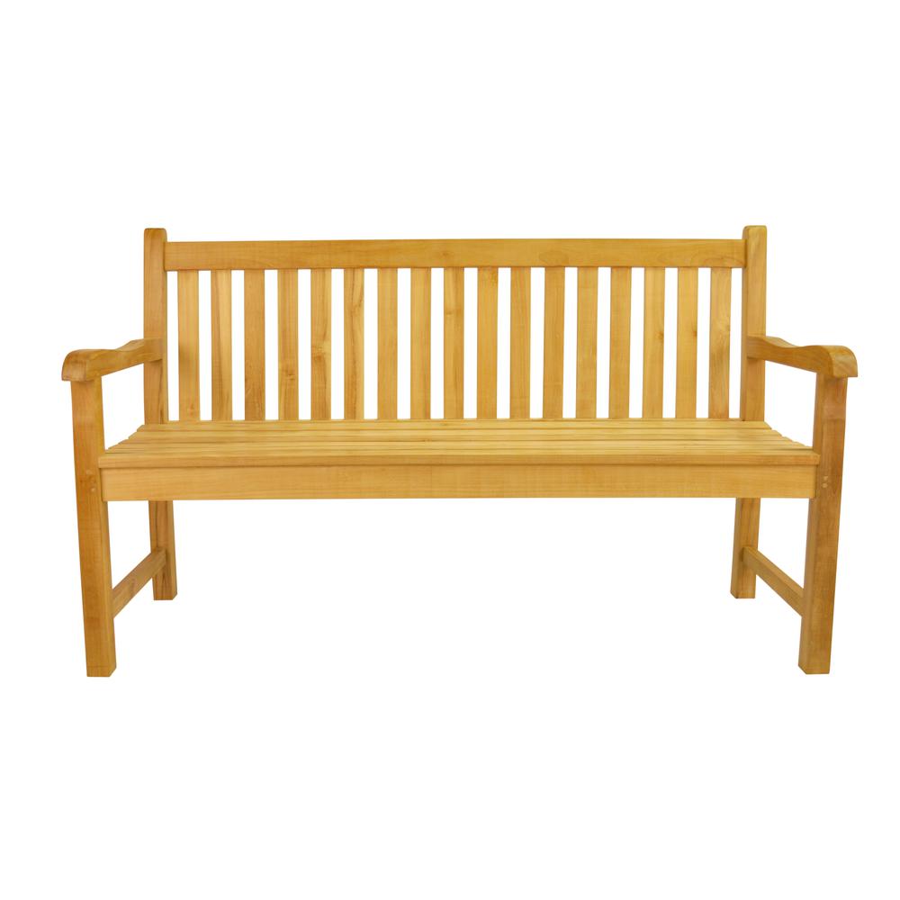 Classic 4-Seater Bench By Anderson Teak | Outdoor Stools & Benches | Modishstore