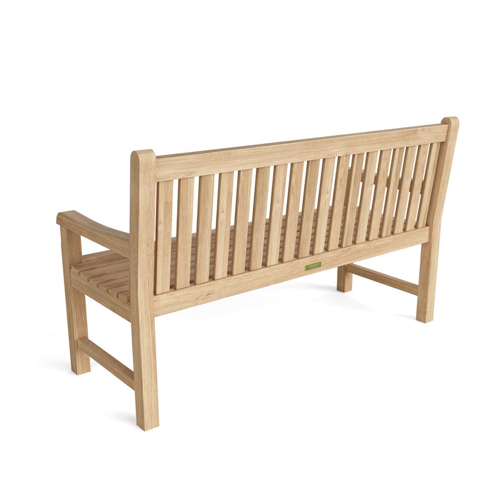 Classic 4-Seater Bench By Anderson Teak | Outdoor Stools & Benches | Modishstore - 2