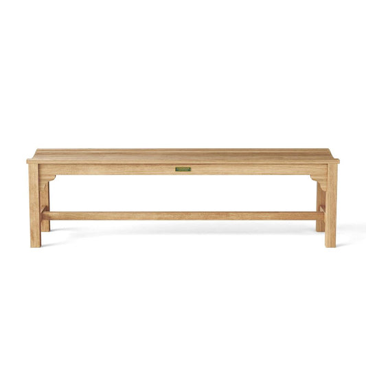 Hampton 3-Seater Backless Bench By Anderson Teak | Outdoor Stools & Benches | Modishstore
