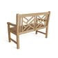 Vilano 2-Seater Bench By Anderson Teak | Outdoor Stools & Benches | Modishstore - 2