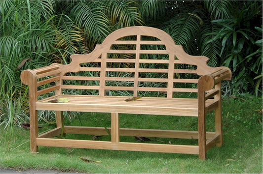 Marlborough  2-Seater Bench By Anderson Teak | Outdoor Stools & Benches | Modishstore