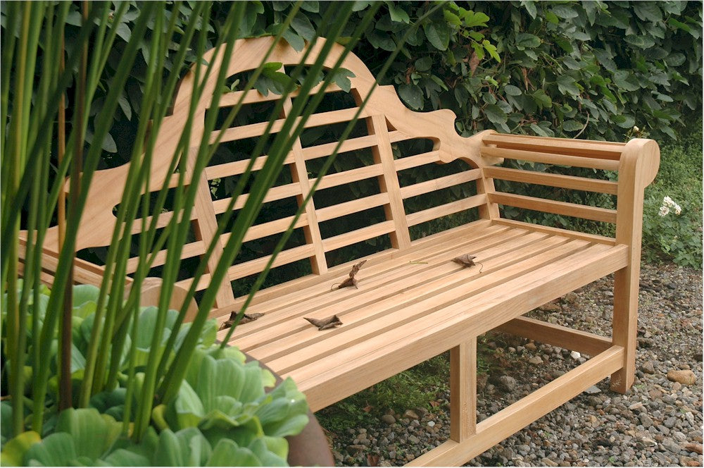 Marlborough 3-Seater  Bench By Anderson Teak | Outdoor Stools & Benches | Modishstore