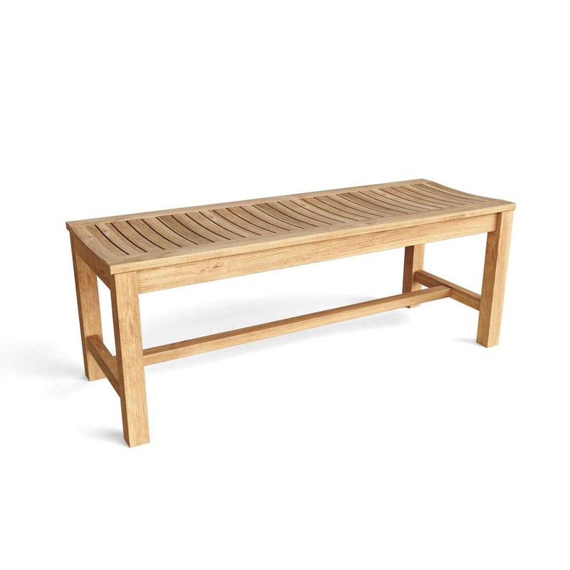 Casablanca 2-Seater Backless Bench By Anderson Teak | Outdoor Stools & Benches | Modishstore