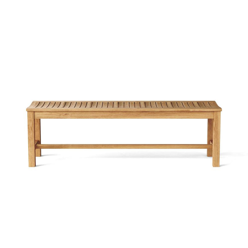 Casablanca 3-Seater Backless Bench By Anderson Teak | Outdoor Stools & Benches | Modishstore