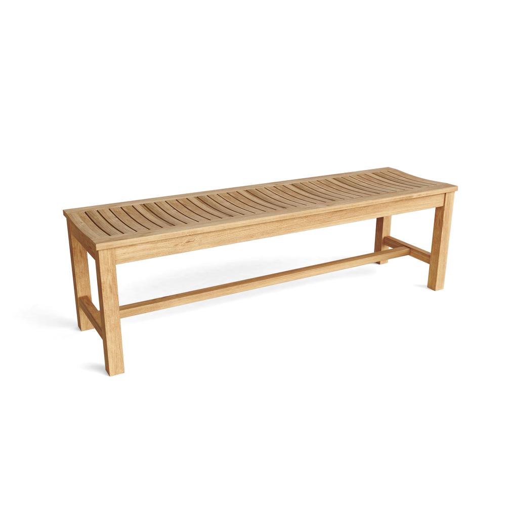 Casablanca 3-Seater Backless Bench By Anderson Teak | Outdoor Stools & Benches | Modishstore - 2
