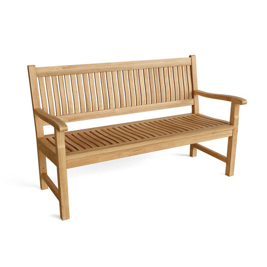 Del-Amo 3-Seater Bench By Anderson Teak | Outdoor Stools & Benches | Modishstore