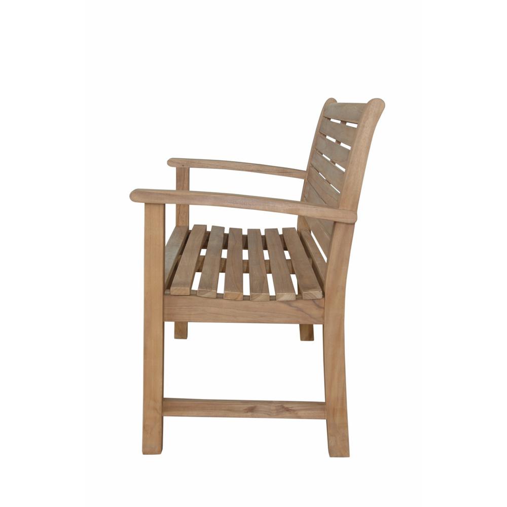 Victoria 48" 2-Seater Bench By Anderson Teak | Outdoor Stools & Benches | Modishstore - 3