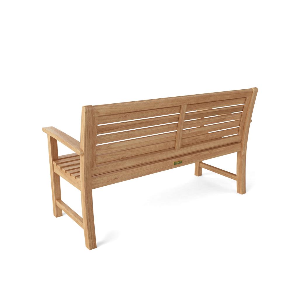 Victoria 3-Seater Bench By Anderson Teak | Outdoor Stools & Benches | Modishstore - 2