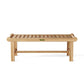 Cambridge 2-Seater Backless Bench By Anderson Teak | Outdoor Stools & Benches | Modishstore - 2