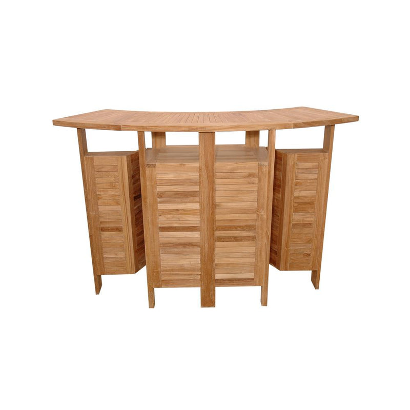 Altavista Folding Bar Table By Anderson Teak | Bar Tables | Modishstore