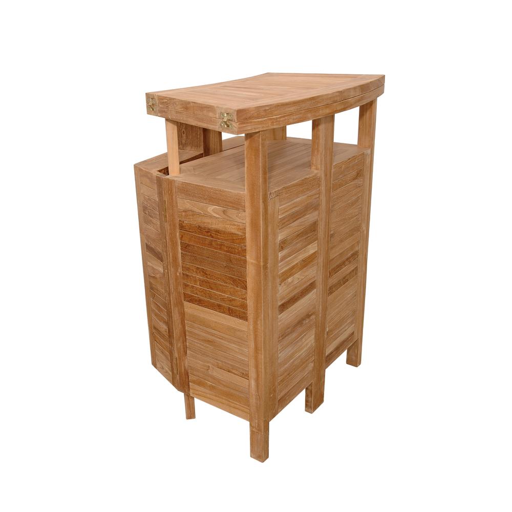 Altavista Folding Bar Table By Anderson Teak | Bar Tables | Modishstore - 2