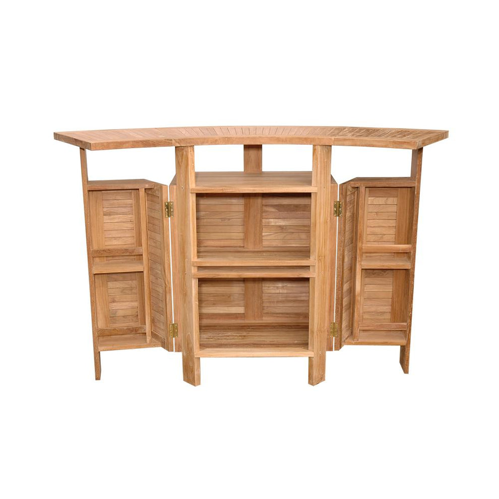 Altavista Folding Bar Table By Anderson Teak | Bar Tables | Modishstore - 3