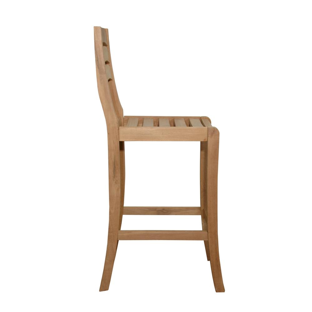 Mandalay Bar Chair By Anderson Teak | Bar Stools | Modishstore - 2