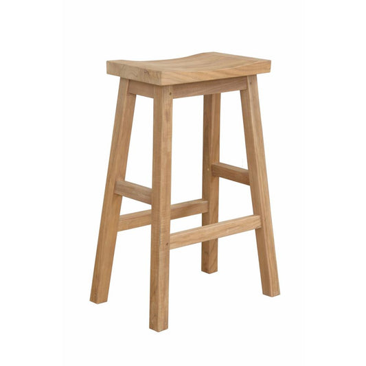 Alpine Rectangular Counter Stool By Anderson Teak | Outdoor Stools & Benches | Modishstore