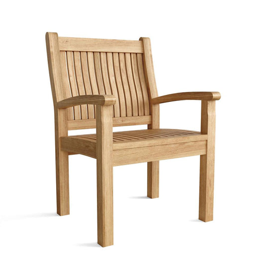 Sahara Dining Armchair By Anderson Teak | Outdoor Chairs | Modishstore
