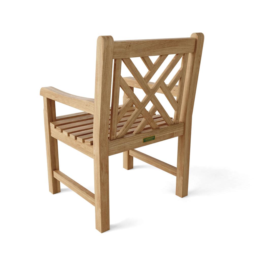 Vilano Dining Armchair By Anderson Teak | Outdoor Chairs | Modishstore - 2