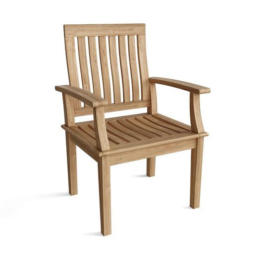 Brianna Dining Armchair By Anderson Teak | Outdoor Chairs | Modishstore