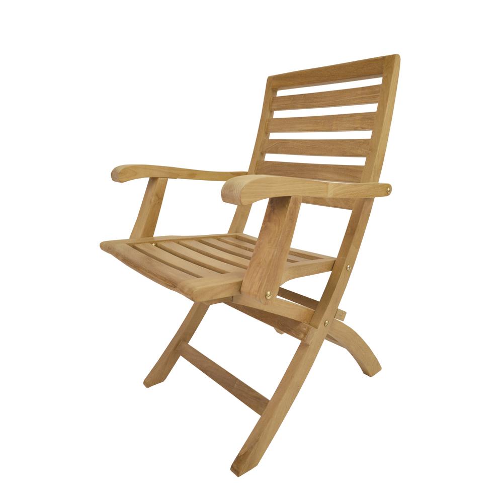 Andrew Folding Armchair Sell & Price Per 2 Chairs Only By Anderson Teak | Outdoor Chairs | Modishstore - 3