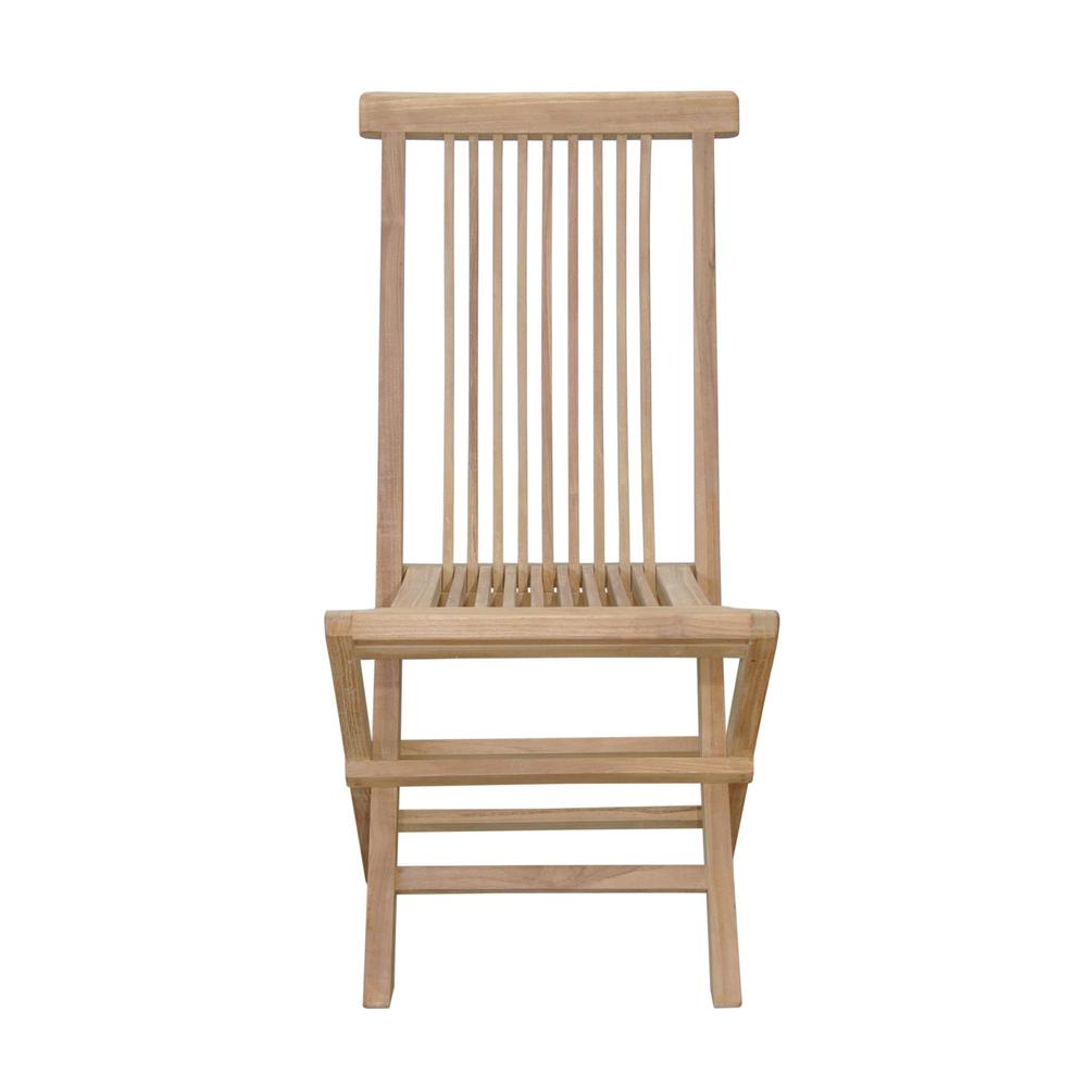 Bristol Folding Chair By Anderson Teak | Outdoor Chairs | Modishstore - 3