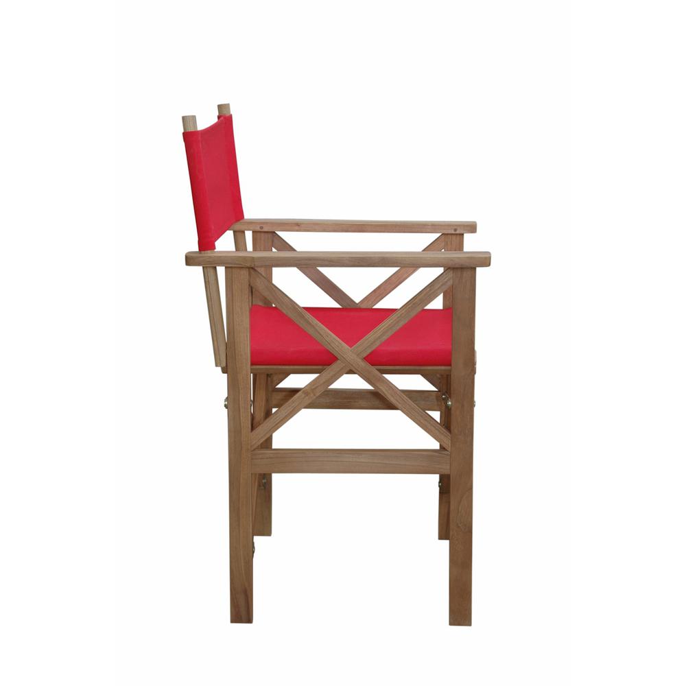 Director Folding Armchair W/ Canvas Sold As A Pair By Anderson Teak | Outdoor Chairs | Modishstore