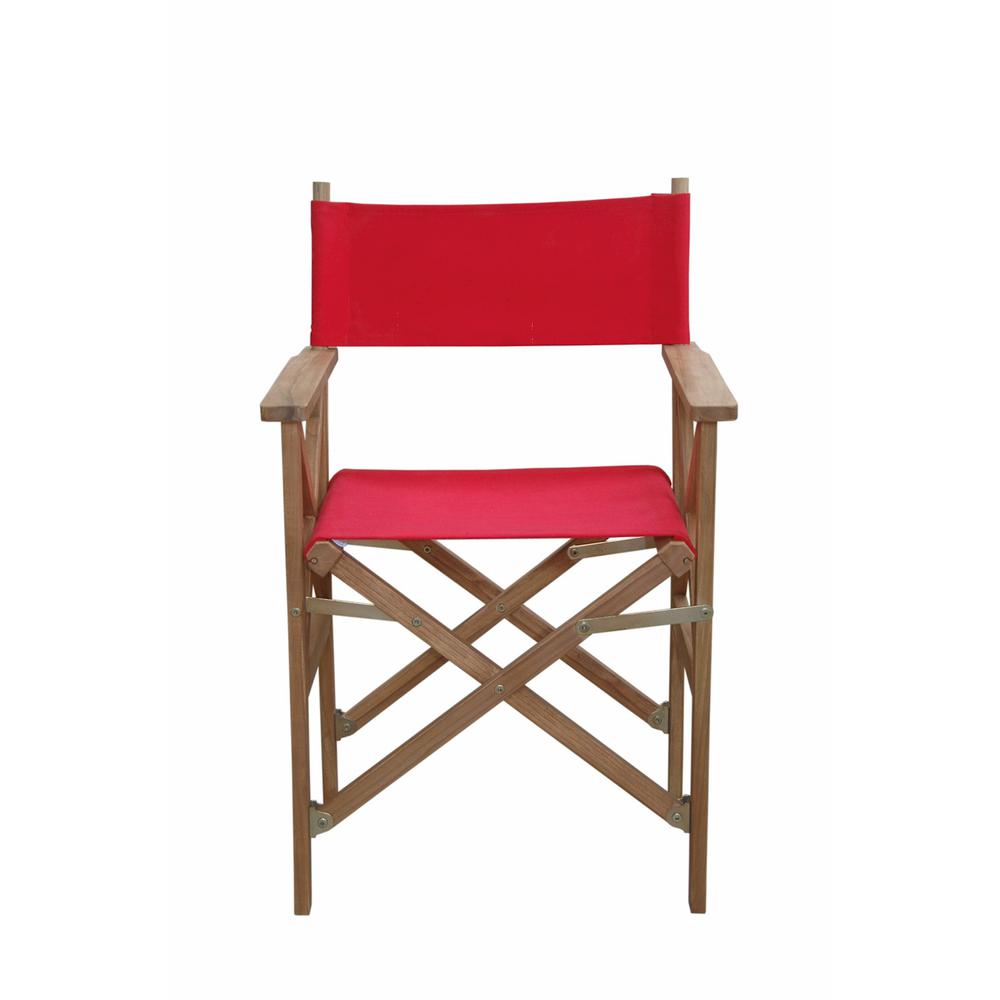 Director Folding Armchair W/ Canvas Sold As A Pair By Anderson Teak | Outdoor Chairs | Modishstore - 3