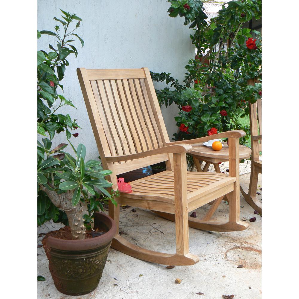 Del-Amo Rocking Armchair By Anderson Teak | Outdoor Chairs | Modishstore - 2