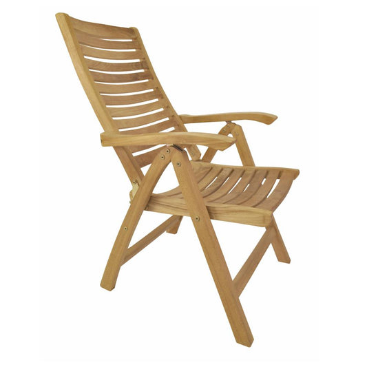 Carina 5-Position Highback Recliner By Anderson Teak | Outdoor Chairs | Modishstore