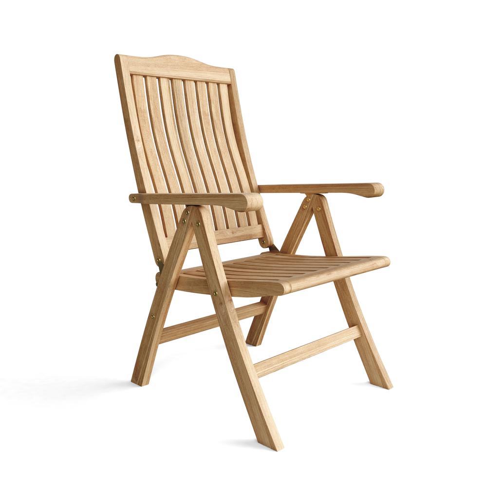 Katana 5-Position Recliner Armchair  By Anderson Teak | Outdoor Chairs | Modishstore
