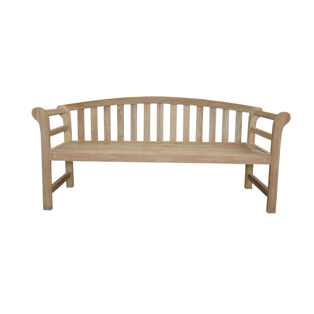 Brisbane Deep Seating Bench By Anderson Teak | Outdoor Stools & Benches | Modishstore - 4