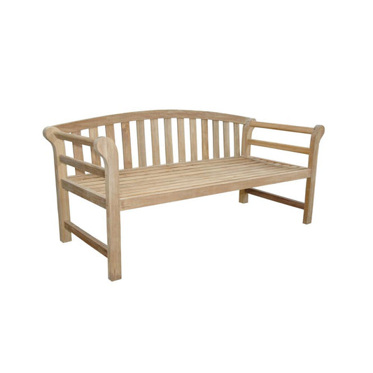 Brisbane Deep Seating Bench By Anderson Teak | Outdoor Stools & Benches | Modishstore