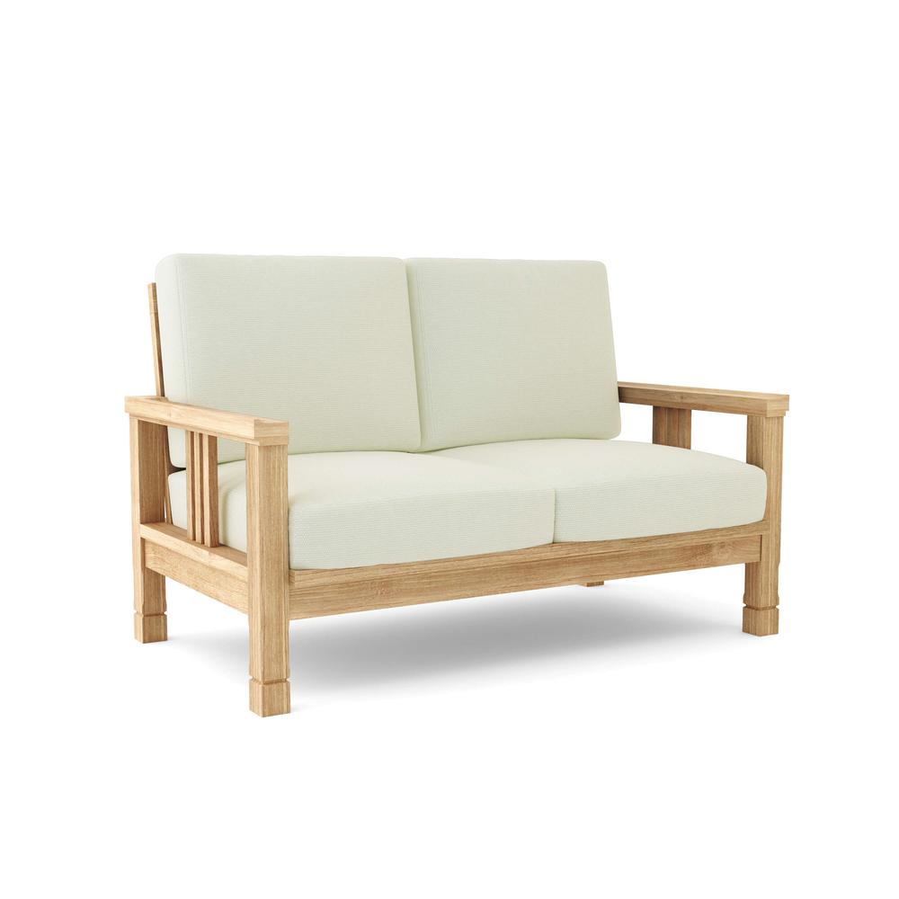 Southbay Deep Seating Love Seat By Anderson Teak | Outdoor Sofas, Loveseats & Sectionals | Modishstore - 2