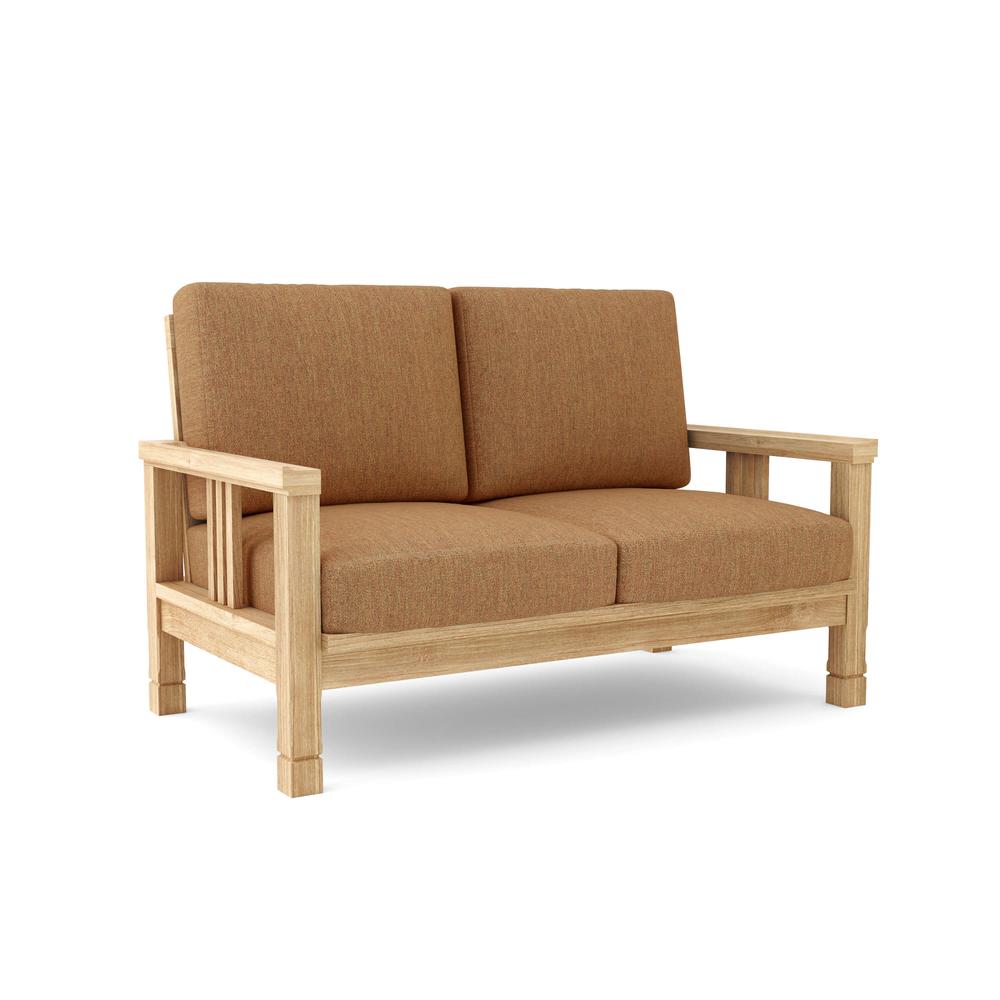 Southbay Deep Seating Love Seat By Anderson Teak | Outdoor Sofas, Loveseats & Sectionals | Modishstore - 4