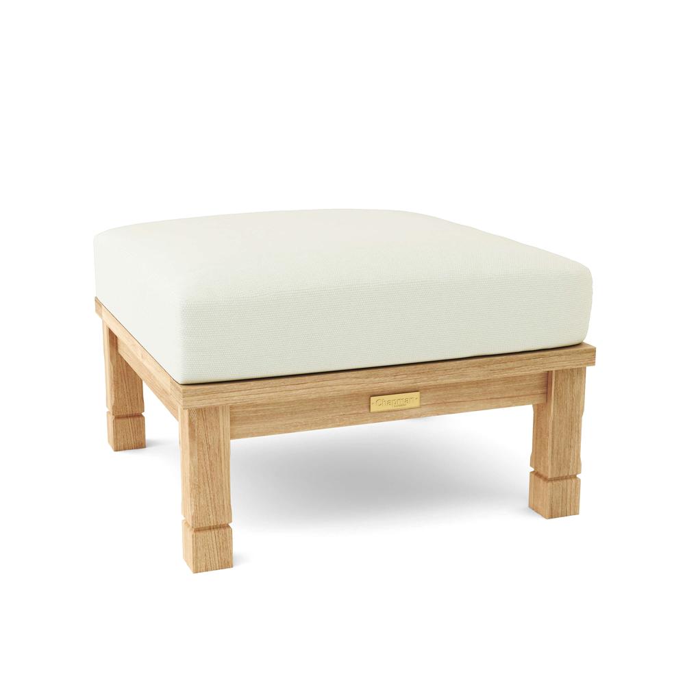 Southbay Deep Seating Ottoman By Anderson Teak | Outdoor Ottomans | Modishstore - 2