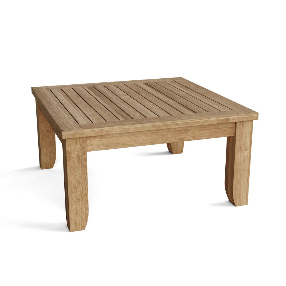 Luxe Square Coffee Table By Anderson Teak | Outdoor Tables | Modishstore - 4