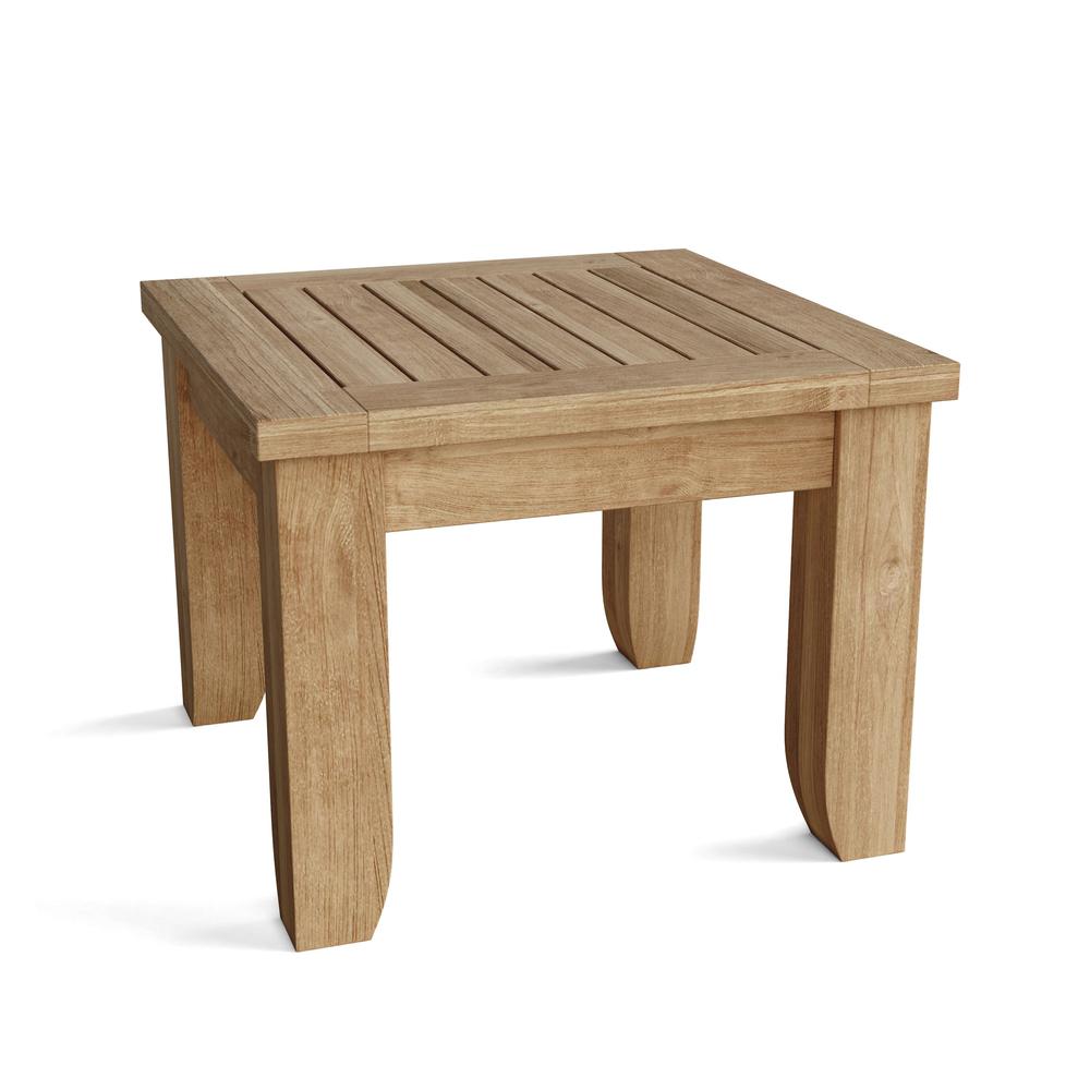 Luxe Square Side Table By Anderson Teak | Outdoor Tables | Modishstore - 4