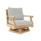 Riviera Swivel Armchair + Cushion By Anderson Teak | Outdoor Chairs | Modishstore - 2