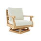 Riviera Swivel Armchair + Cushion By Anderson Teak | Outdoor Chairs | Modishstore - 3