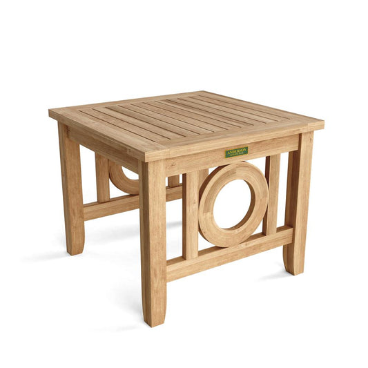 Natsepa Square Side Table By Anderson Teak | Outdoor Tables | Modishstore