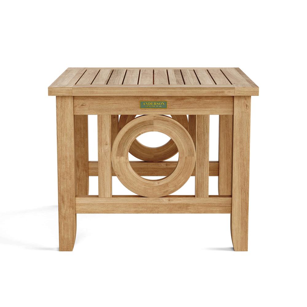 Natsepa Square Side Table By Anderson Teak | Outdoor Tables | Modishstore - 2