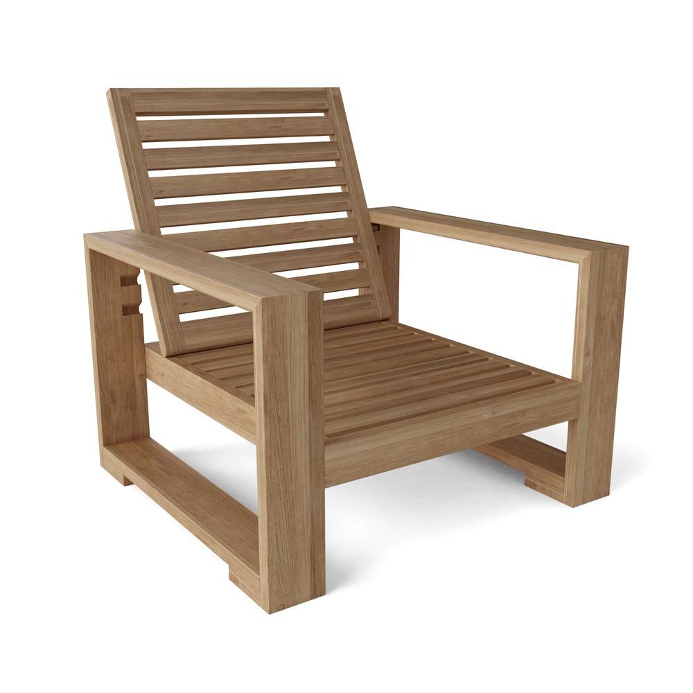 Capistrano Deep Seating Armchair By Anderson Teak | Outdoor Chairs | Modishstore - 2