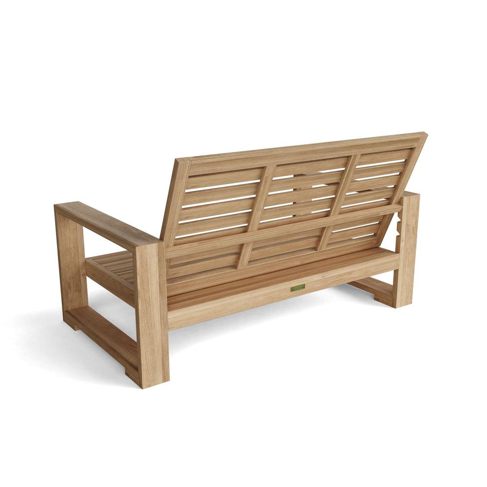 Capistrano Deep Seating Loveseat By Anderson Teak | Outdoor Sofas, Loveseats & Sectionals | Modishstore - 2