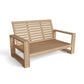 Capistrano Deep Seating Loveseat By Anderson Teak | Outdoor Sofas, Loveseats & Sectionals | Modishstore - 3