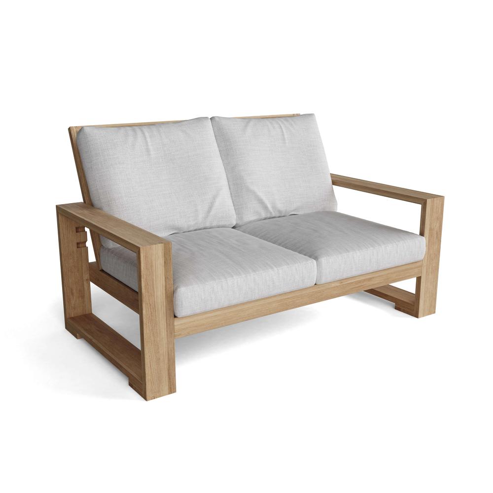 Capistrano Deep Seating Loveseat By Anderson Teak | Outdoor Sofas, Loveseats & Sectionals | Modishstore