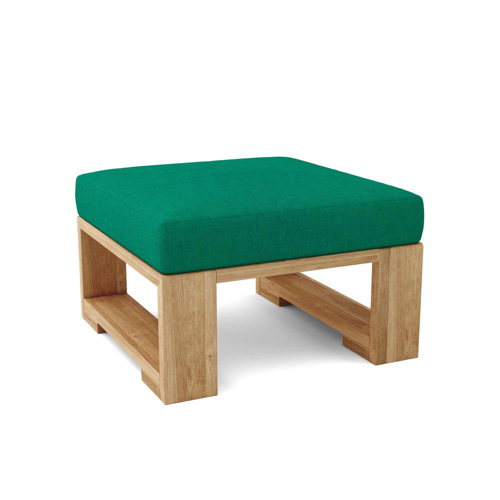Capistrano Deep Seating Ottoman By Anderson Teak | Outdoor Ottomans | Modishstore