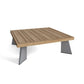 Oxford Platform Square Table By Anderson Teak | Outdoor Tables | Modishstore