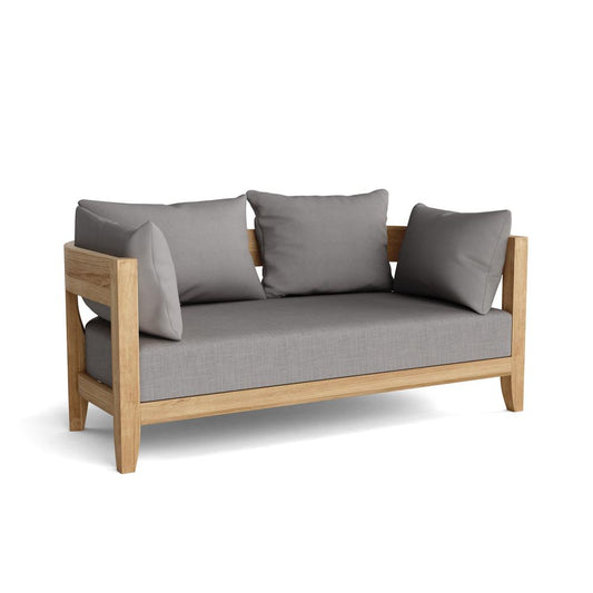 Coronado Deep Seating Loveseat By Anderson Teak | Outdoor Sofas, Loveseats & Sectionals | Modishstore
