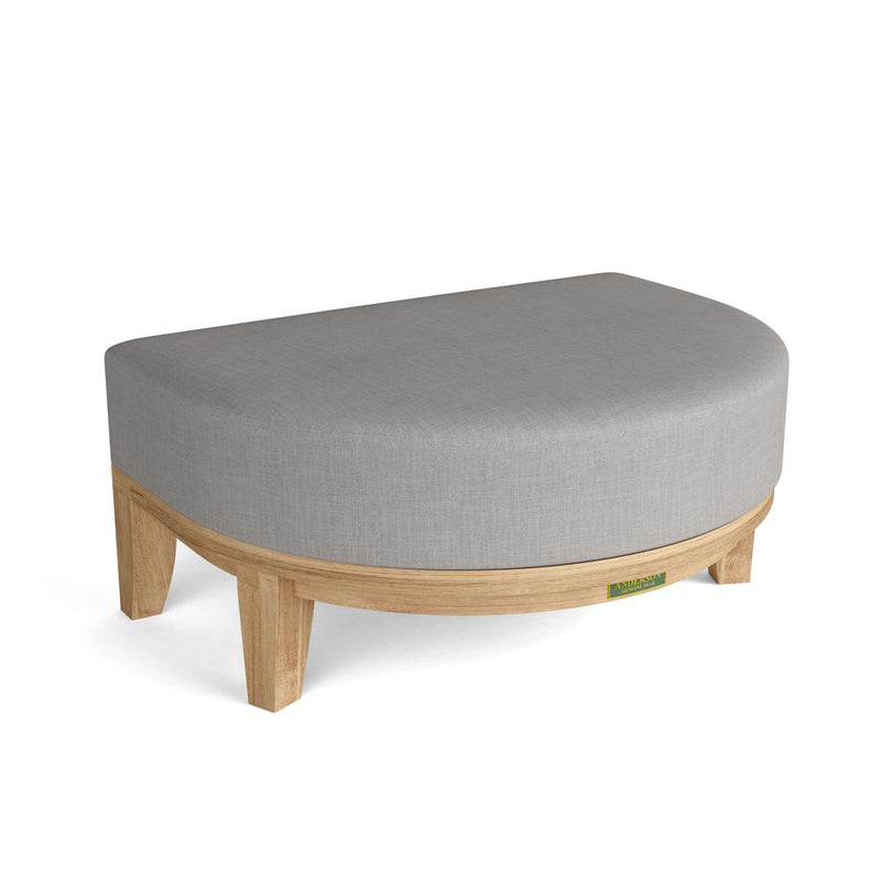Coronado Ottoman By Anderson Teak | Outdoor Ottomans | Modishstore
