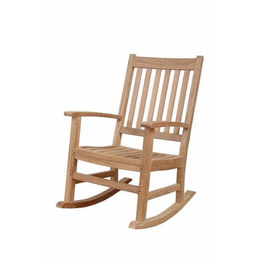 Palm Beach Rocking Armchair By Anderson Teak | Outdoor Chairs | Modishstore